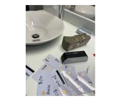 Cloned cards Banknotes dollar/euro Pounds