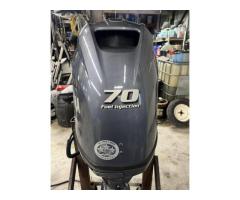 Used Yamaha 70hp Outboard Motor Boat Engine